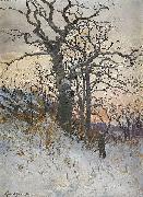 Karl Konrad Simonsson The old oak painting